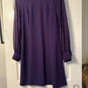 Calvin Klein Purple Dress